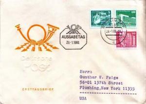 Germany D.D.R., First Day Cover