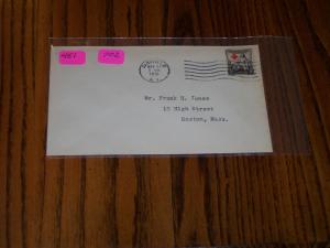 #702, None, FDC, Red Cross, TA