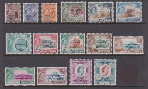 Cyprus 1960 Sc 183-197 set MLH/MH