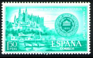 SPAIN Scott 1459 MNH** 1967 Palma Mallorca Cathedral 