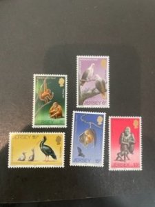 Jersey 217-221 MNH comp set