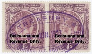 (I.B) Bechuanaland Protectorate Revenue : Duty Stamp 2/- (1922)
