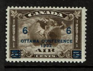 Canada SC# C4, Mint Hinged, Hinge Remnant - S2354