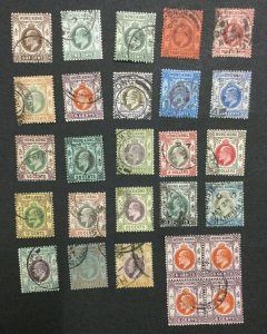 MOMEN: HONG KONG SG # 1904-11 USED LOT #200022-7109