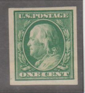 U.S. Scott #383 Franklin Stamp - Mint Single - Paste-Up Single