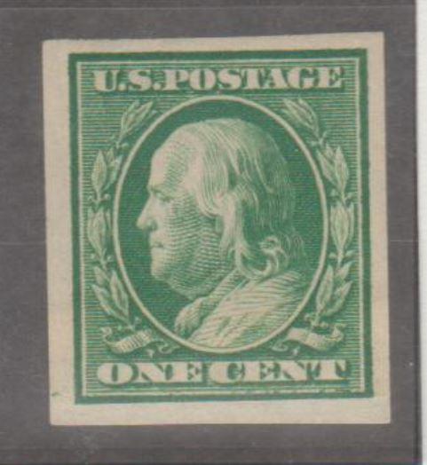 U.S. Scott #383 Franklin Stamp - Mint Single - Paste-Up Single