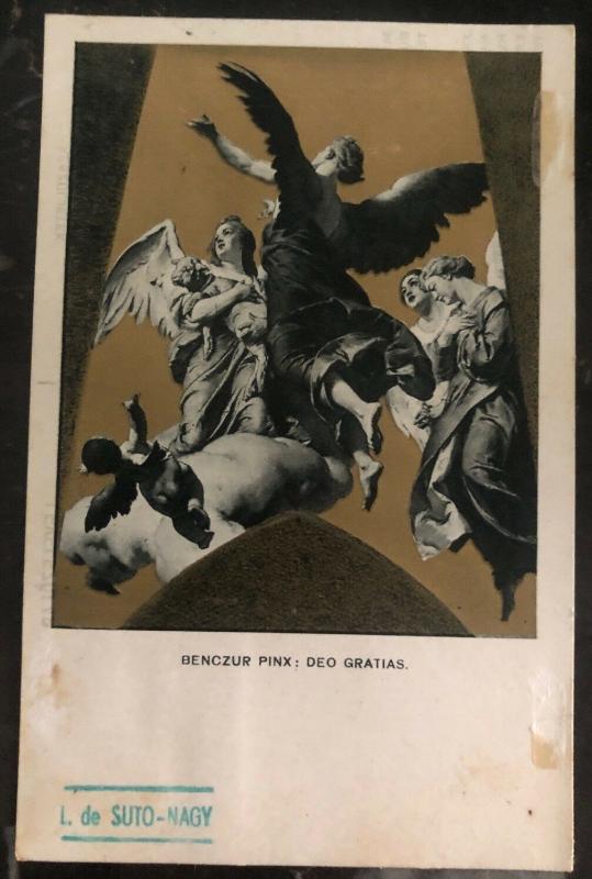 1938 Vac Hungary Picture Postcard Cover Eucharistic International congress