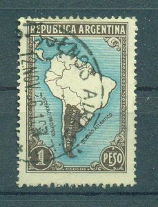 Argentina sc# 445 used cat value $1.00