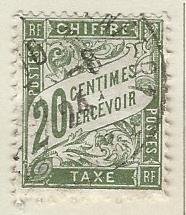 France USED Scott Cat # J32