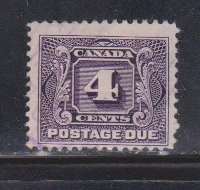 CANADA Scott # J3 Used - Postage Due