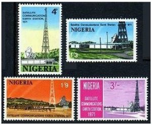 Nigeria 273-276, MNH. Michel 255-258. Satellite earth station, Lanlate, 1971.