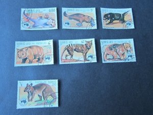 Laos 1984 Sc 591-597 Animal set FU