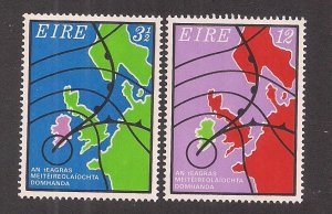IRELAND SC# 332-33   FVF/MNH 1973
