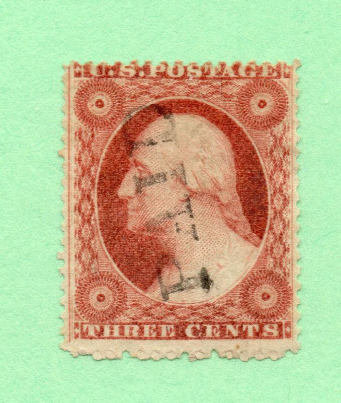 Sc# 26A Used/ PAID Cancel / Type IV  -  Lot 0617110