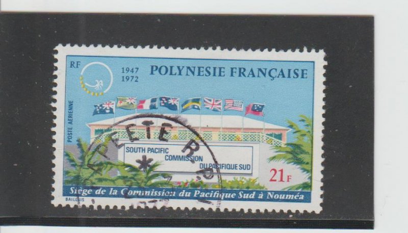 French Polynesia  Scott#  C85  Used  (1972 South Pacific Commission)
