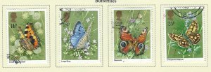 Great Britain  used  sc  941-944