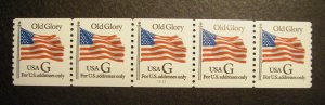 Scott 2889, 32 cent G Flag, PNC5 #1111, MNH Coil Beauty