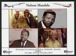 MALI - 2013 - Nelson Mandela #5 - Perf 4v Sheet - MNH - Private Issue
