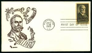 #1195 Charles Evans Hughes - AB Covers Cachet   