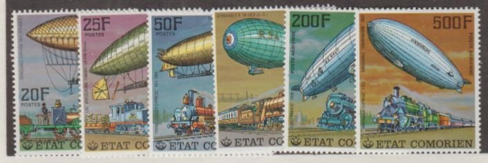 Comoro Islands Scott #247-252 Stamp - Mint NH Set