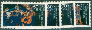 GERMANY BERLIN 9NB257-9NB260 MNH CV $5.60 BIN $2.80