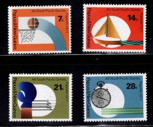 PNG Papua New Guinea Scott 328-331 MNH** South Pacific Games set