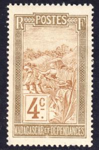 Madagascar Scott 81  Fto VF mint OG LH.