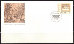 F2181   CANADA   FDC # 1076         Montreal Museum of Fine Arts