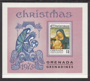 Grenada Grenadines 136 Christmas Souvenir Sheet MNH VF