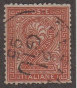 Italy Scott #25 Stamp - Used Single