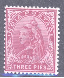 India, Scott #54, MH