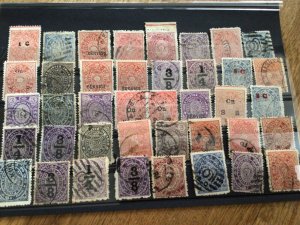 India States Travancore  mixed unused or used stamps A12516