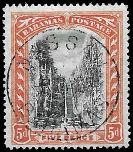 Bahamas 36  1903  5 pence  fine used