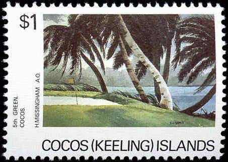 Cocos Islands #159-161, Complete Set(3), Never Hinged