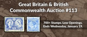 The Great Britain & Commonwealth Auction #113