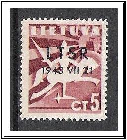 Lithuania #2N11 Russian Occupation NG