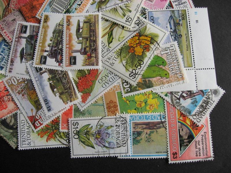 Collection breakdown! TRINIDAD & TOBAGO 65 different, some mixed condition