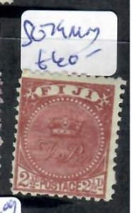 FIJI ISLANDS 2 1/2D SG 79   MOG      P0303A H