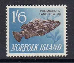 Norfolk Island 58 Fish mnh