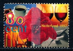 Netherlands #962 Single Used