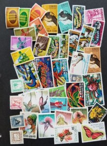 GUINEA Used Stamp Lot Collection T5232