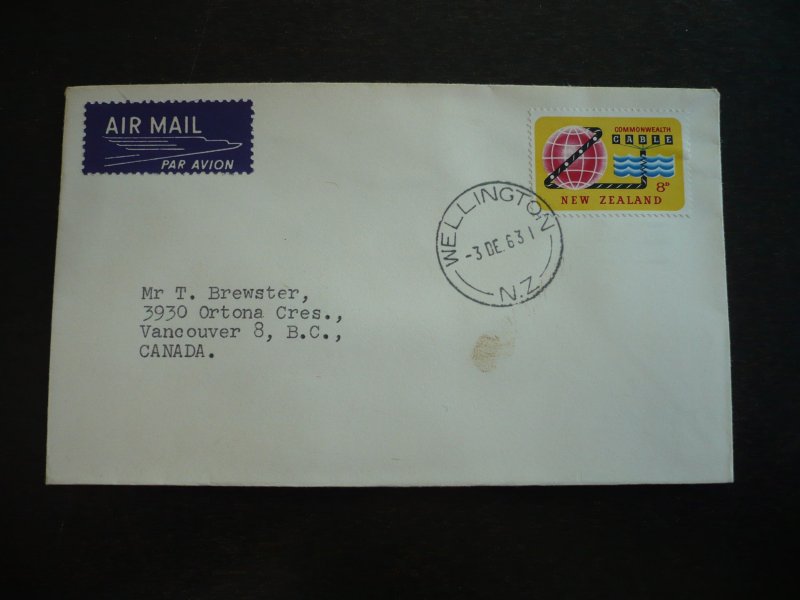 Postal History - New Zealand - Scott# 364 - First Day Cover