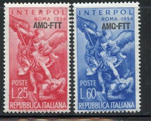 Trieste # 207-8, Mint Hinge