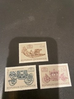 Austria sc 934-936 MNH comp set