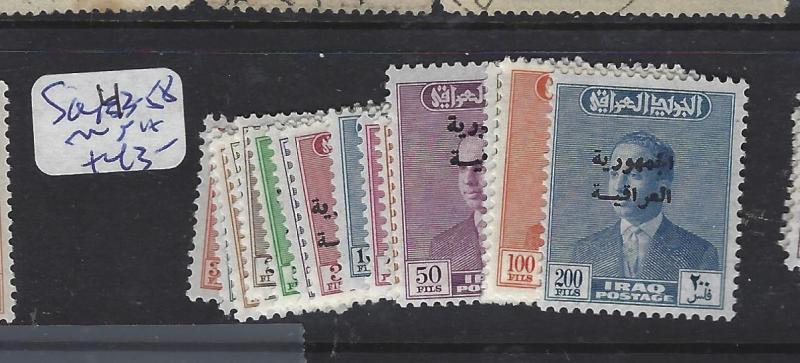 IRAQ (P1908B)  SG 443-458   MNH