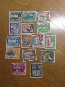 British Guiana  # 253-67  Used