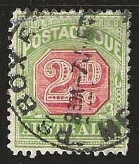 Australia J41, used, 1909 (A110)