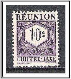 Reunion #J26 Postage Due MH