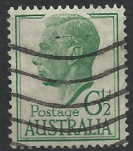 Australia 1952 - 6½d George VI - SG251 used