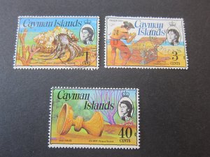 Cayman Islands 1974 Sc 331-2,43 FU